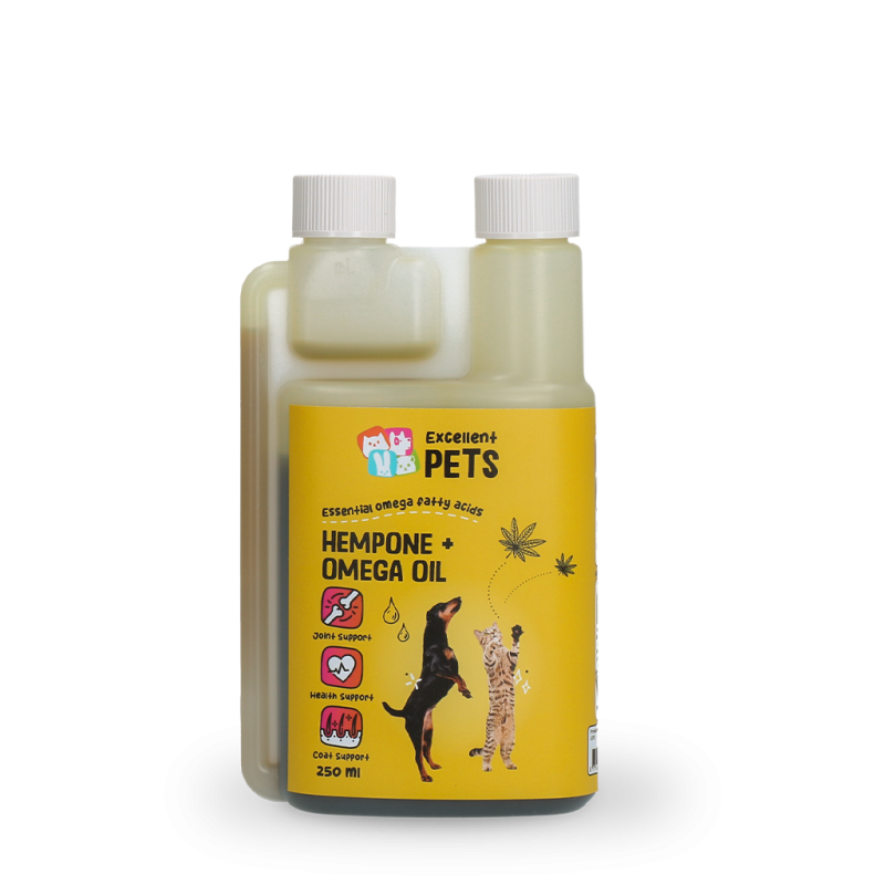 Huile HempOne + Omega Excellent Pets 250 ml