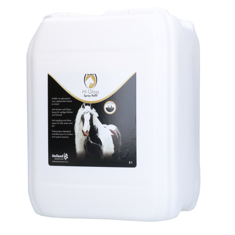 Recharge de spray brillant Excellent Horse Hi Gloss 5 l