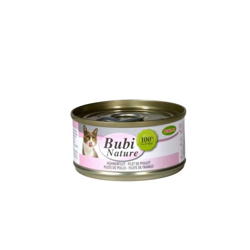 Bubi Nature chat, filet de poulet  140g