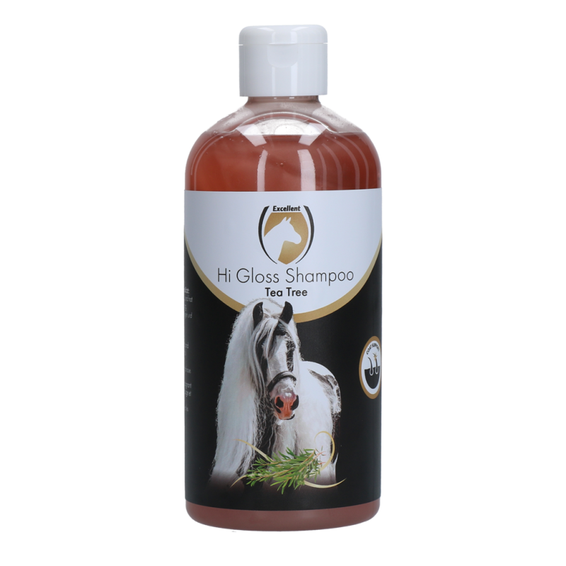Excellent Shampoing Hi Gloss pour Cheval à l'Arbre à Thé 500 ml