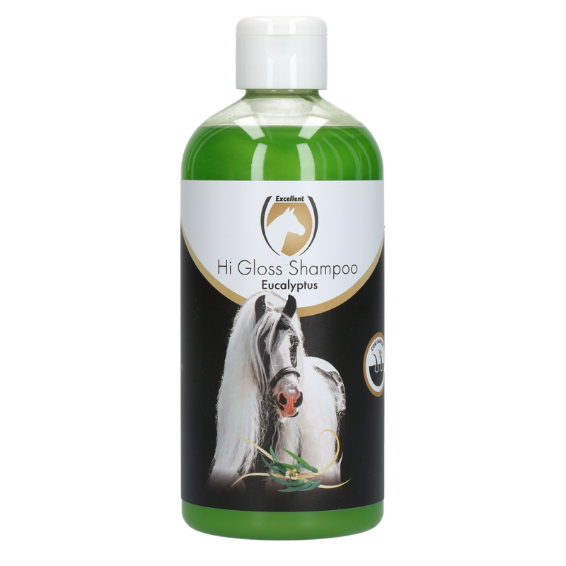 Excellent Shampoing Hi Gloss pour Cheval à l'Eucalyptus 500 ml