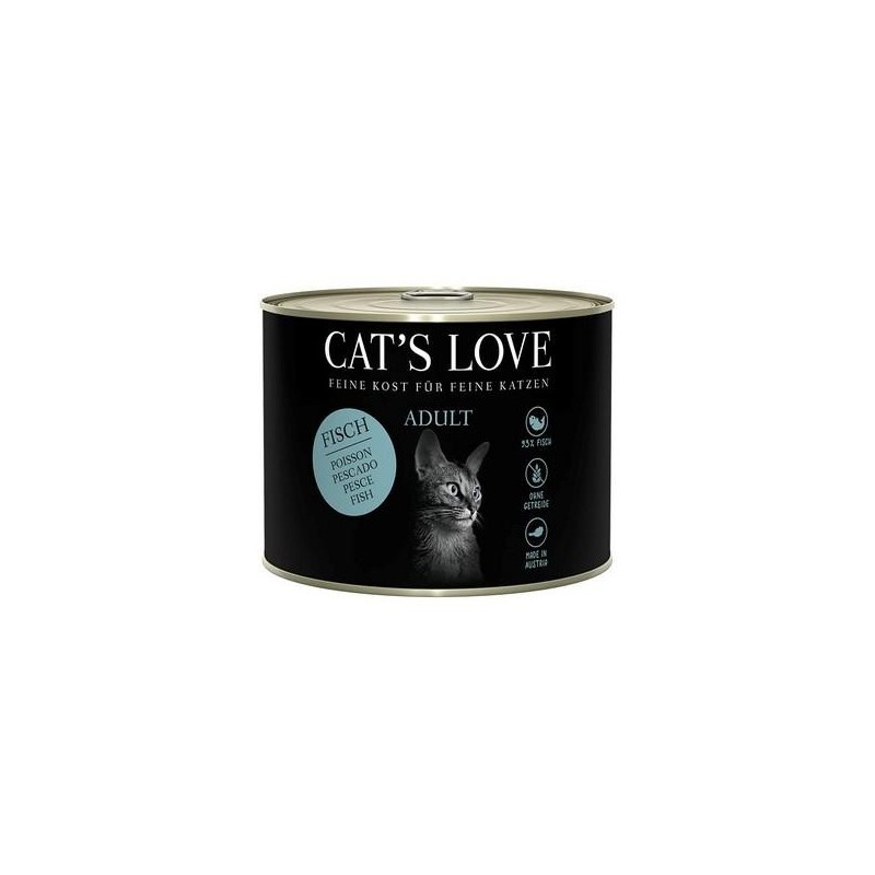 Cat’s Love Adult Poisson pur  200g