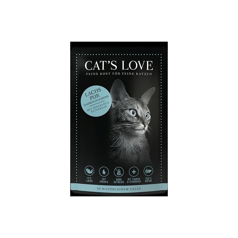 Cat’s Love Adult Saumon pur  85g