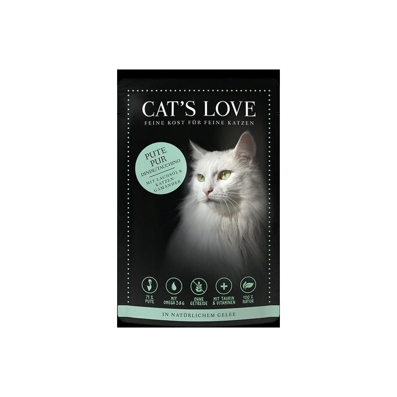Cat’s Love Adult Dinde pur  200g