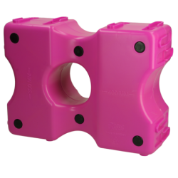 Blocs d'obstacles Vplast Cavaletti 2 pièces Rose