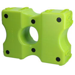 Blocs d'obstacles Vplast Cavaletti 2 st Vert
