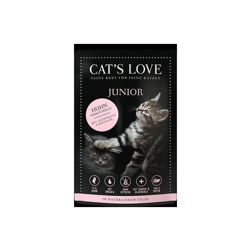 Cat’s Love Junior Poulet 200g