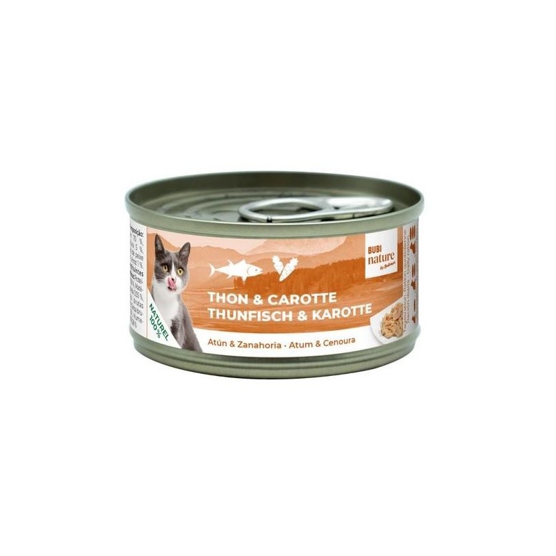 Pâtée BUBI NATURE - Thon et Carotte 70g