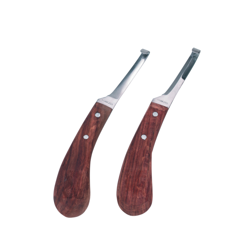 Couteau à sabot pointu « R » pour droitiers et gauchers