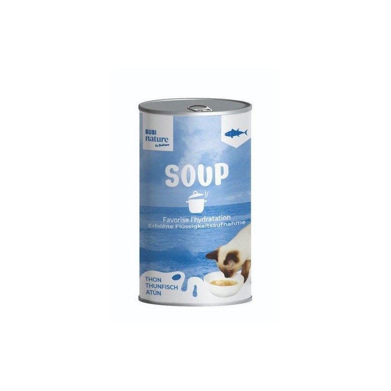 Soupe pour chat au thon - BUBI NATURE 135g