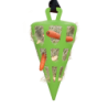 Mangeoire lente pour foin Fun & Flex Carotte Vert