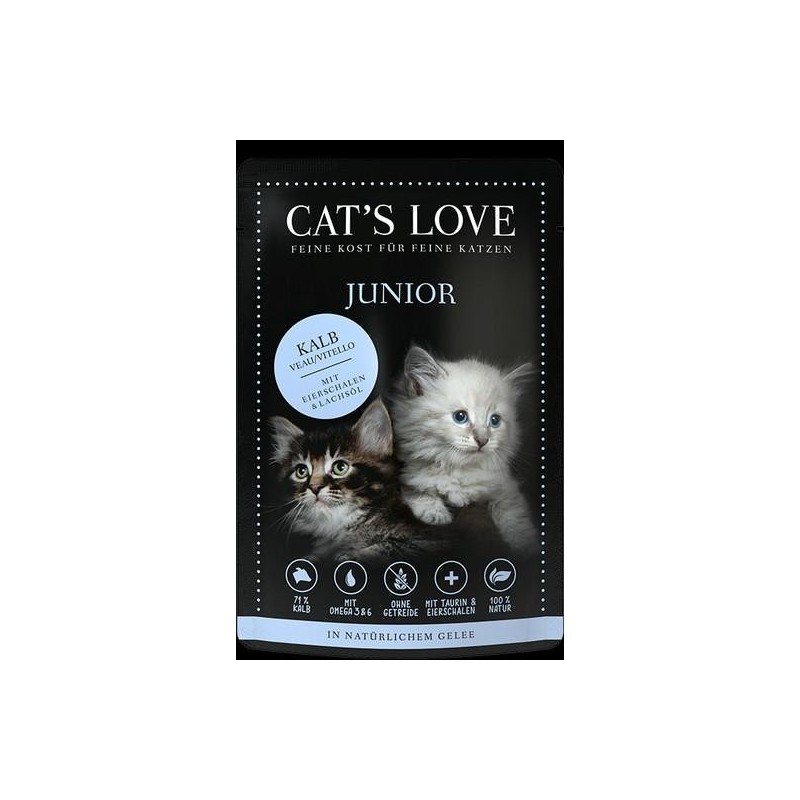 Cat’s Love Junior Veau  200g