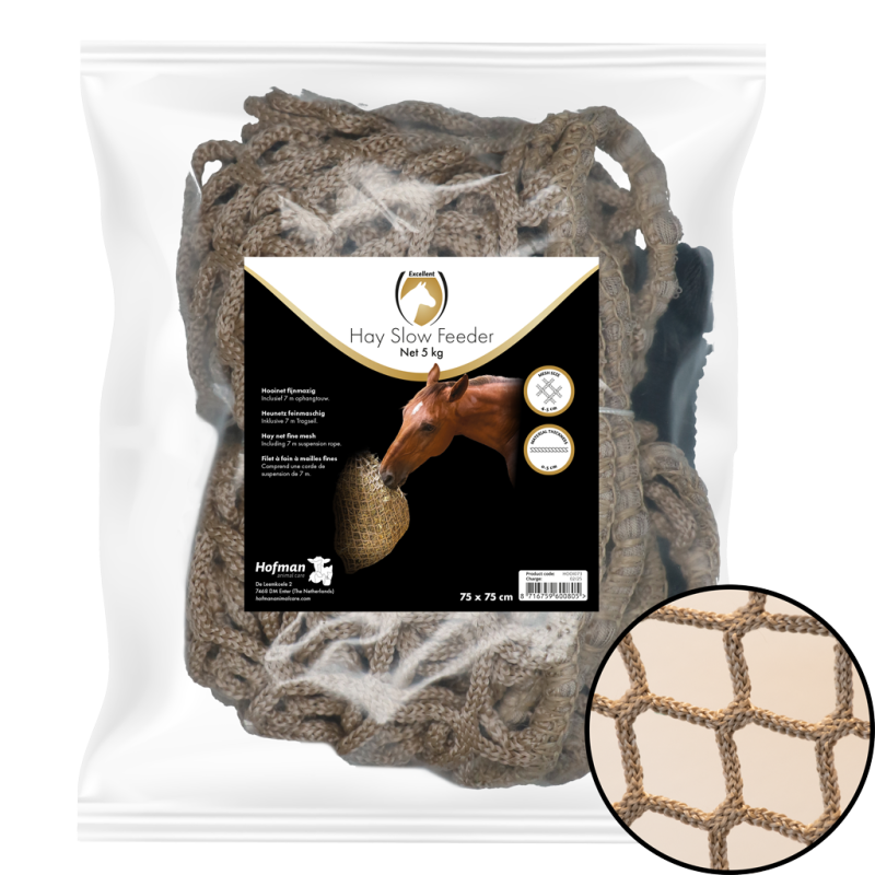 Filet d'alimentation lente pour foin 5 kg (45 mm)