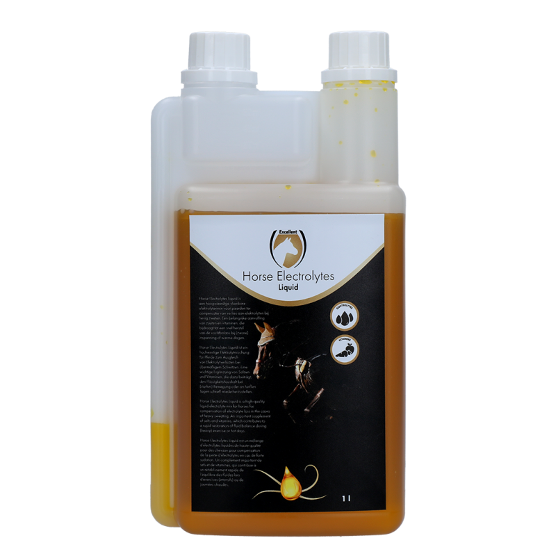 Excellent électrolytes liquides pour chevaux 1 L