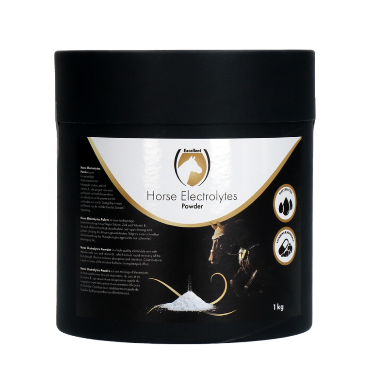 Excellent électrolytes pour chevaux en poudre 1 kg