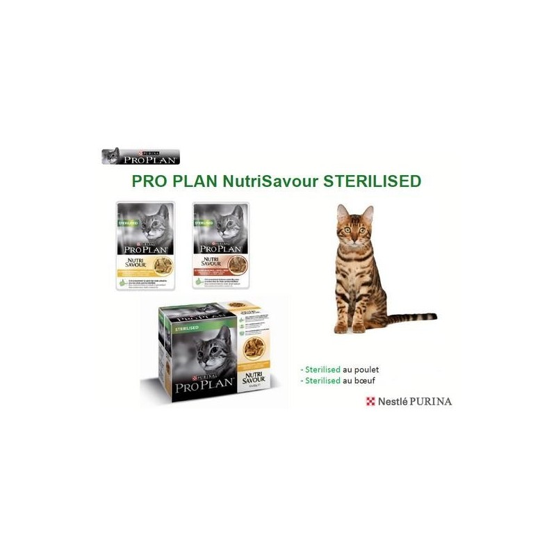 ProPlan Purina Sterelised Nutrisavour 85g