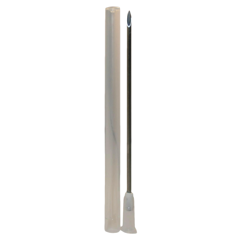 Aiguille intraveineuse Luer Lock en plastique 2,1 x 80 mm