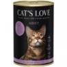 Pâtée pour chat adulte au Poulet et au Poisson - CAT’S LOVE 400g