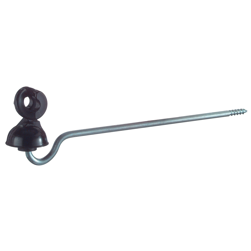 Isolateur corde/fil « Idéal » avec tige 22 cm
