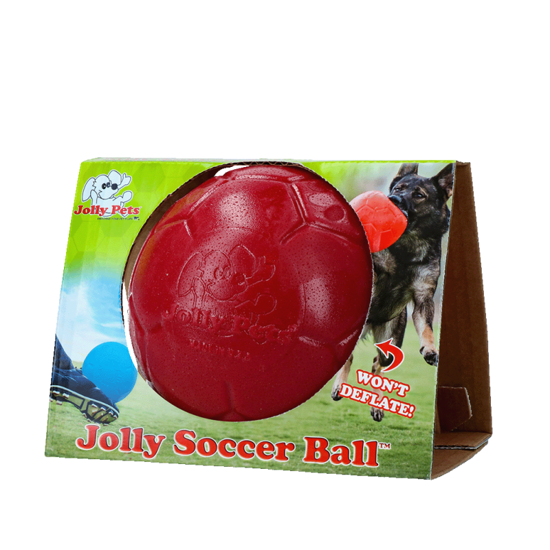 Ballon de football Jolly Rouge S (15 cm)