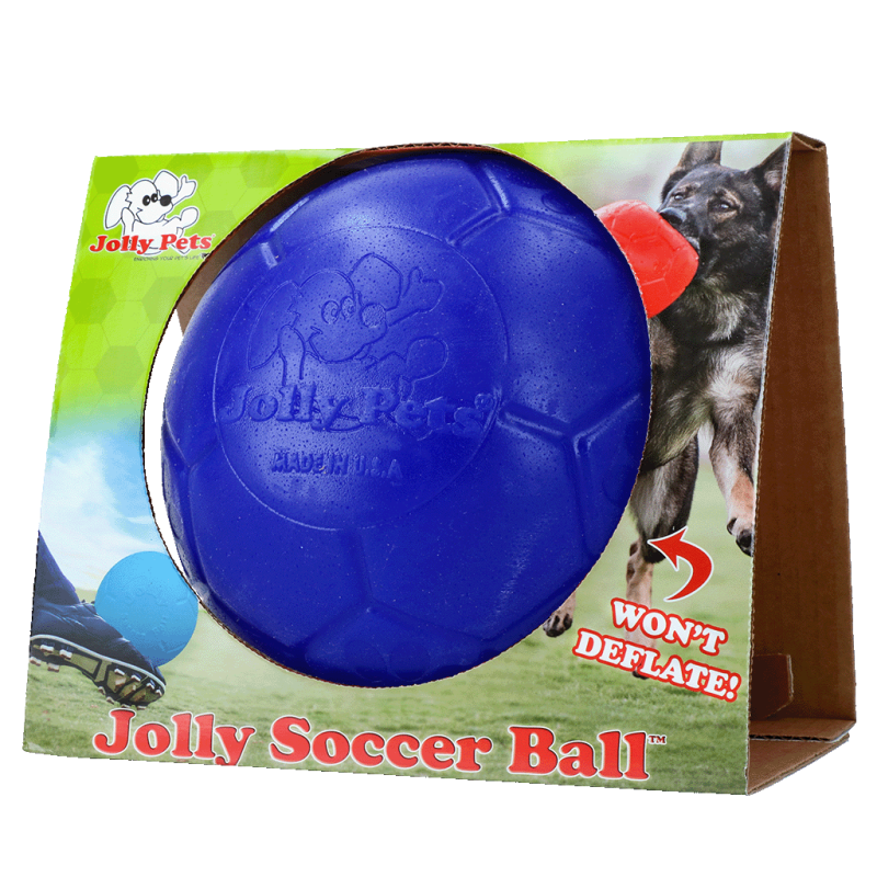Ballon de football Jolly Bleu L (20 cm)