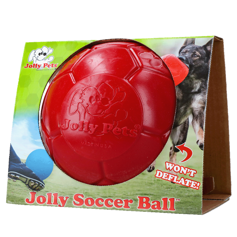Ballon de football Jolly Rouge L (20 cm)
