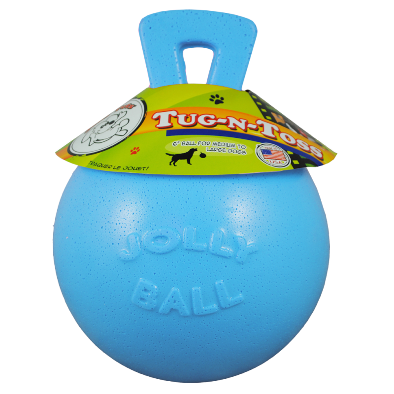 Jeu de tir à la corde Jolly Tug-n-Toss Myrtille M (15 cm)