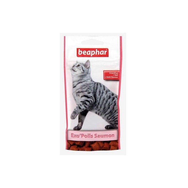 Friandise pour chat « Exo’poils » au Malt et Goût Saumon 35g