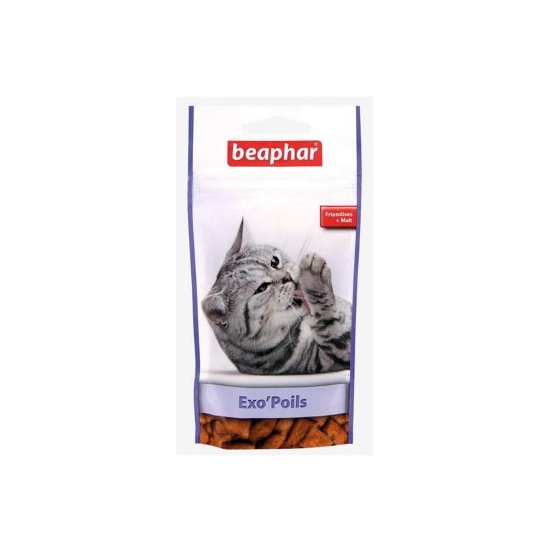 Friandise pour chat « Exo’Poils» au malt 35g
