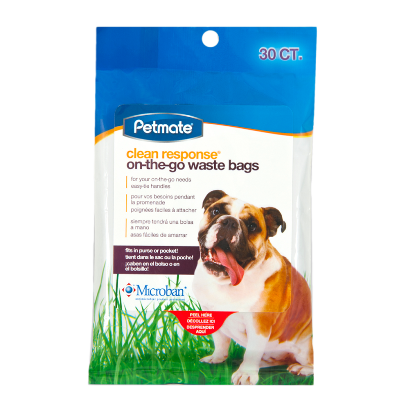 Sacs à déchets Petmate Clean Response à emporter