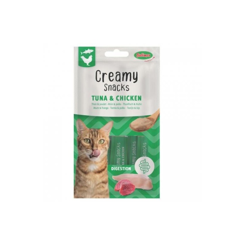 Creamy Snacks Digestion Thon et Poulet 60g