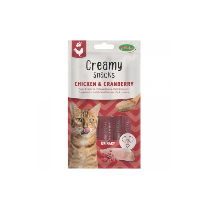 Creamy Snack Urinary, Poulet/Cranberry 60g