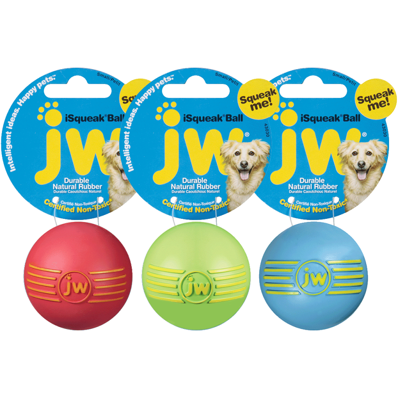 Balle couinante JW iSqueak S - 5 cm