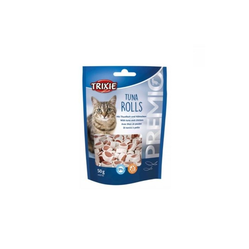 Friandise chat - PREMIO Tuna Rolls 50g