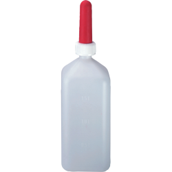 Biberon pour veau + tétine 2 l