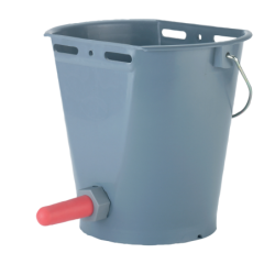 Seau à veau en plastique +...
