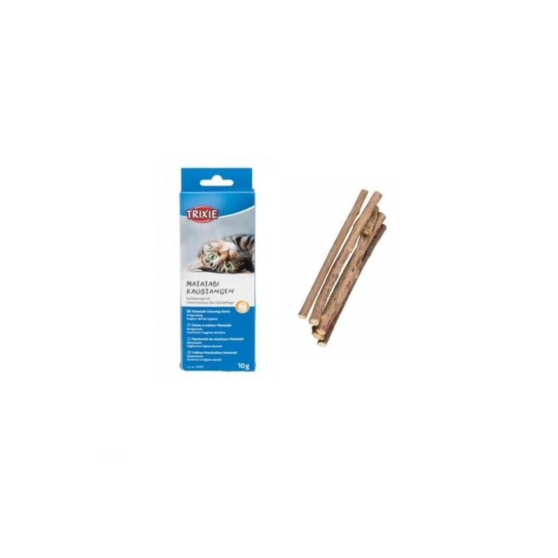 Sticks à mâcher Matatabi pour chat 10g