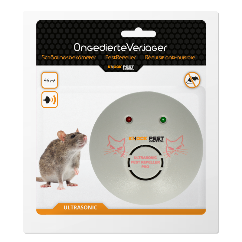 Répulsif anti-nuisibles Knock Pest 46 m²