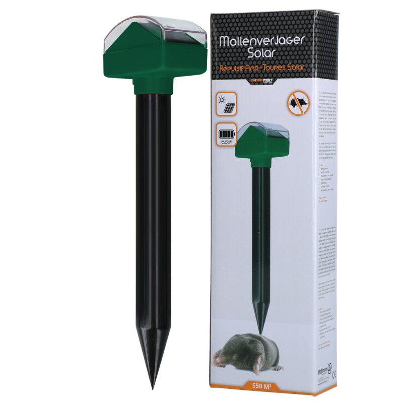 Répulsif solaire anti-taupes Knock Pest