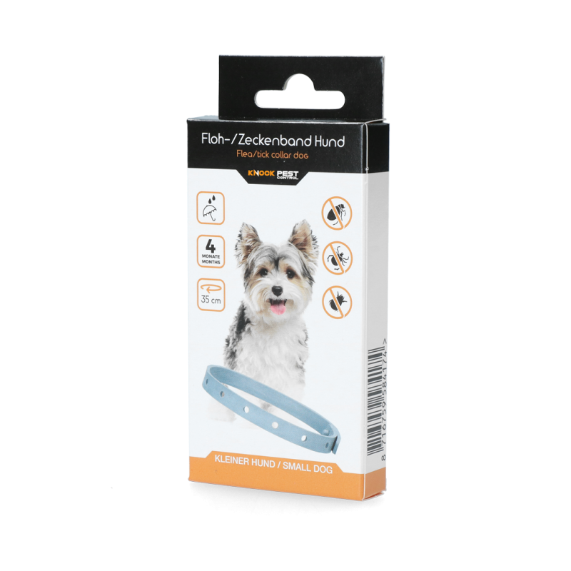 Collier anti-puces/tiques Knock Pest pour chien 33 cm DE/UK