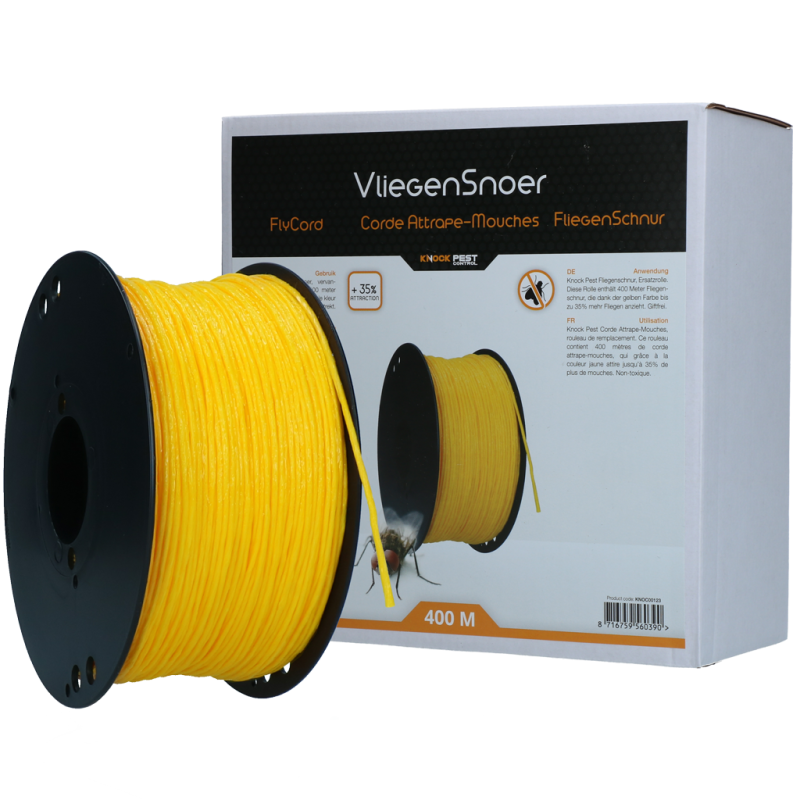 Rouleau de fil de rechange anti-mouches Knock Pest de 400 m