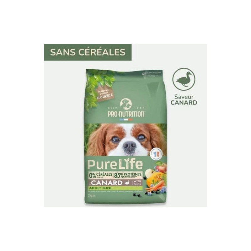 PureLife Mini Adulte - Aliment pour chien adulte de petite race 8kg