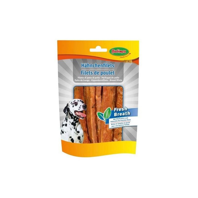 Filets de poulet - Haleine fraiche - friandises pour chien 100g