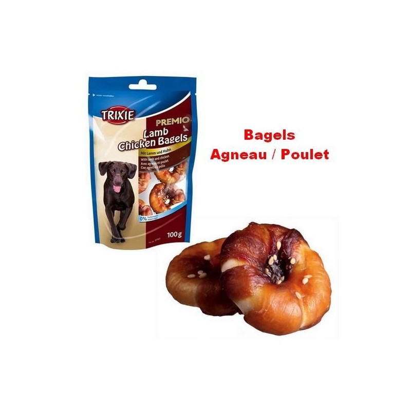 Friandises Bagels Agneau / Poulet  100g
