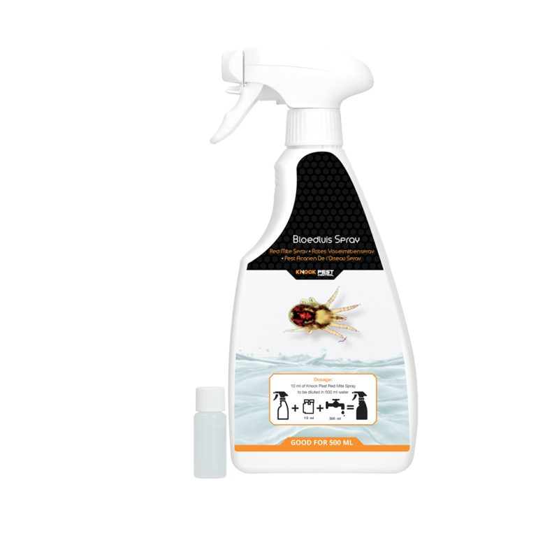 Spray anti-acariens rouges Knock Pest