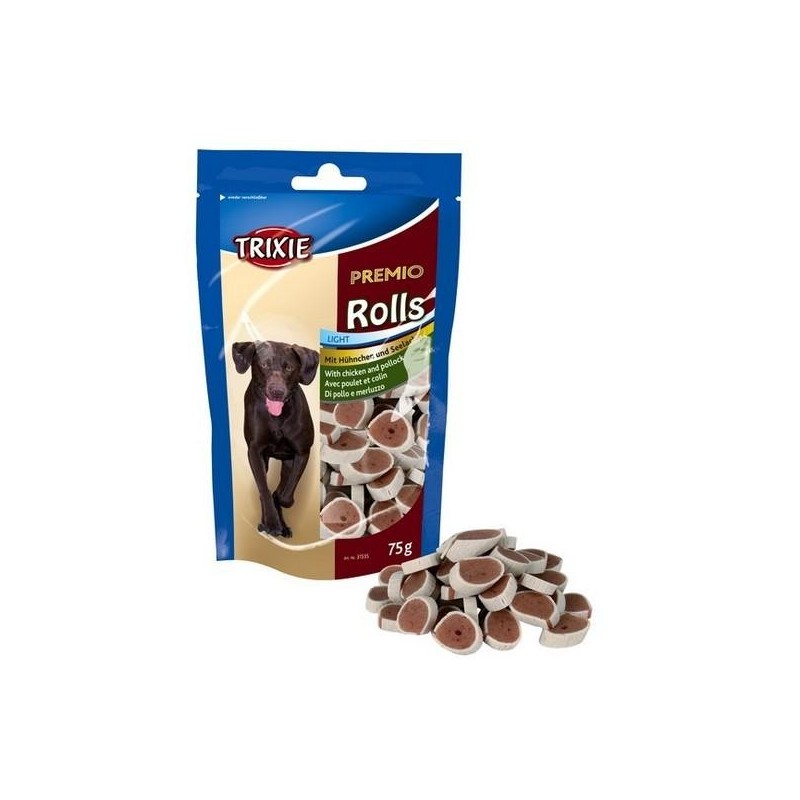 Snack poulet et colin pour chien  75g
