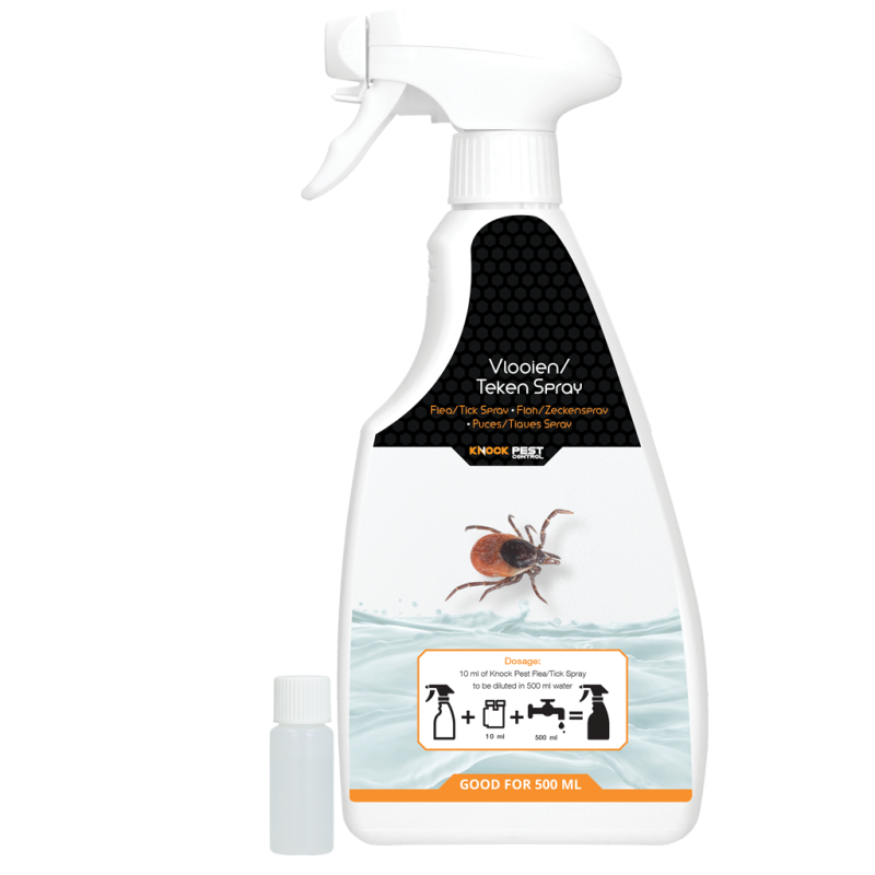 Spray anti-puces/tiques Knock Pest