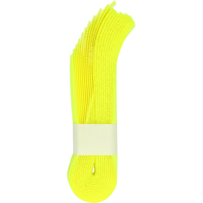 Bande de jambe avec fermeture velcro, jaune Jaune