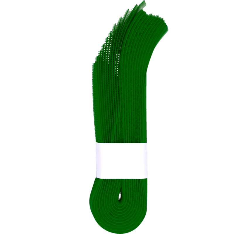 Bande de jambe avec fermeture velcro, jaune vert