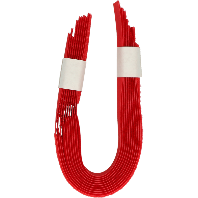 Bande de jambe avec fermeture velcro, jaune rouge